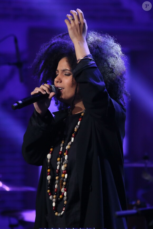 Exclusif - Ibeyi - Enregistrement de l'émission "Du côté de chez Dave", le 7 décembre 2015. L'émission sera diffusée le 24 janvier 2016 sur France 3. ©CVS/Bestimage