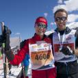 Pippa Middleton et son frère James lors du 43e Engadin Marathon de ski de fond le 10 mars 2013 en Suisse.