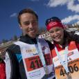 Pippa Middleton et son frère James lors du 43e Engadin Marathon de ski de fond le 10 mars 2013 en Suisse.