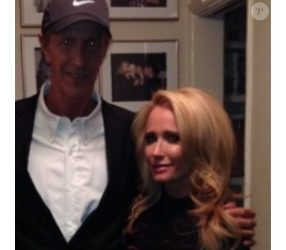 Kim Richards a publié une photo d'elle aux côtés de son ex-mari Monty Brinson sur sa page Instagram, au mois de janvier 2015.
