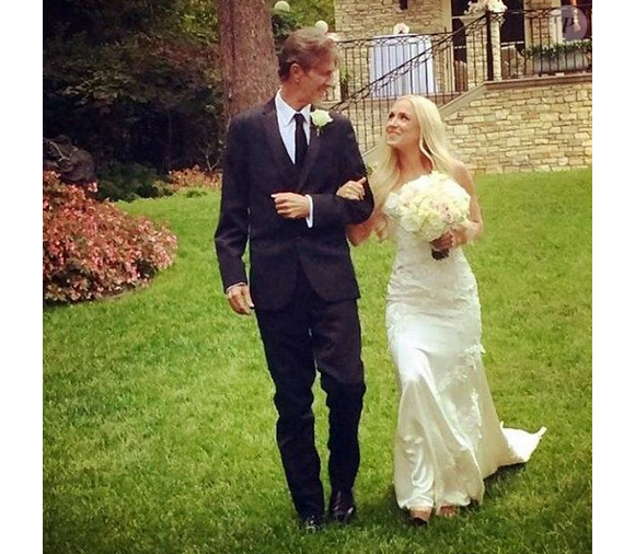 Monty Brinson a publié une photo de lui et sa fille Brooke le jour de son mariage, sur sa page Instagram au mois de septembre 2015.