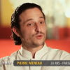 Pierre Meneau - "Top Chef 2016", prime du lundi 25 janvier 2016, sur M6.