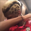 Paul Pogba a dévoilé sa nouvelle coupe de cheveux léopard à l'occasion de la rencontre Juventus - Roma - Capture d'écran d'une vidéo publiée le 24 janvier 2016