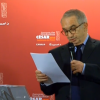 Alain Terzian, président de l'Académie des César, annonce les nominations des César le 27 janvier 2016