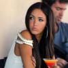 Nabilla Benattia sur le tournage de "Hollywood Girls" au Cafe Med à Hollywood, le 15 aout 2013