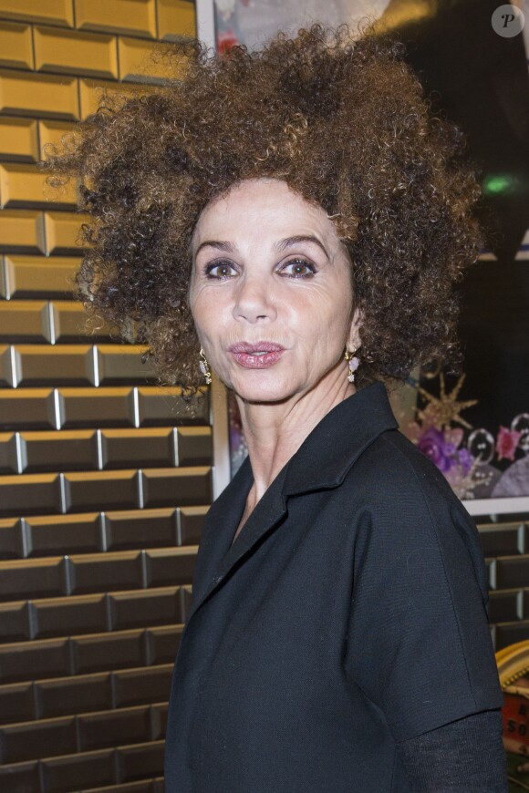 Victoria Abril au défilé Haute Couture Jean Paul Gaultier Printemps-Eté 2016 à Paris, le 27 janvier 2016. © Olivier Borde/Bestimage