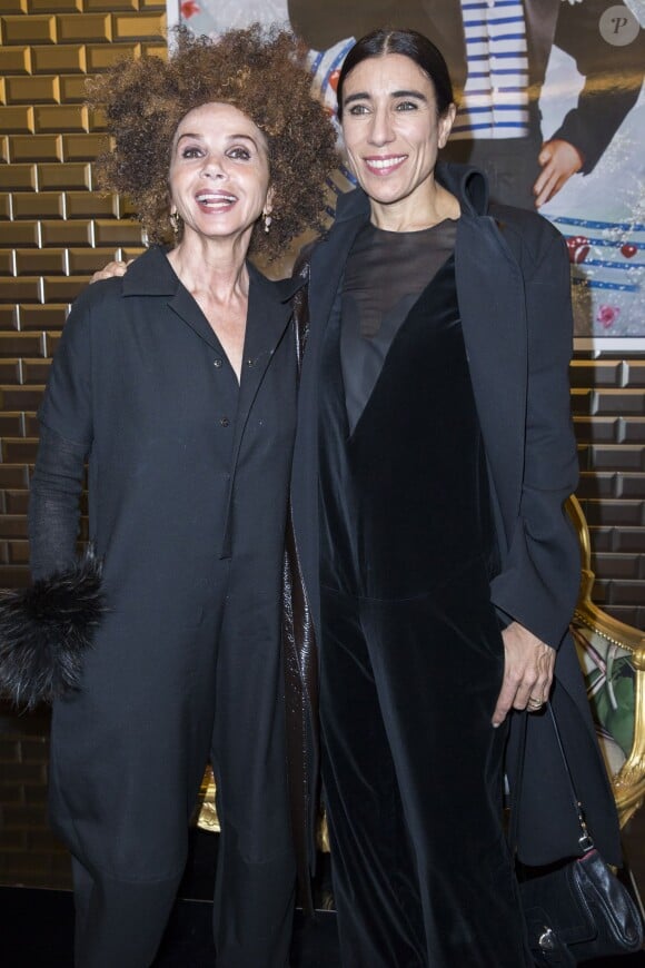 Victoria Abril et Blanca Li au défilé Haute Couture Jean Paul Gaultier Printemps-Eté 2016 à Paris, le 27 janvier 2016. © Olivier Borde/Bestimage