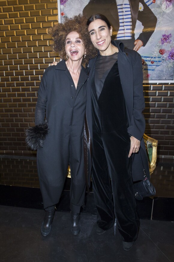 Victoria Abril et Blanca Li au défilé Haute Couture Jean Paul Gaultier Printemps-Eté 2016 à Paris, le 27 janvier 2016. © Olivier Borde/Bestimage