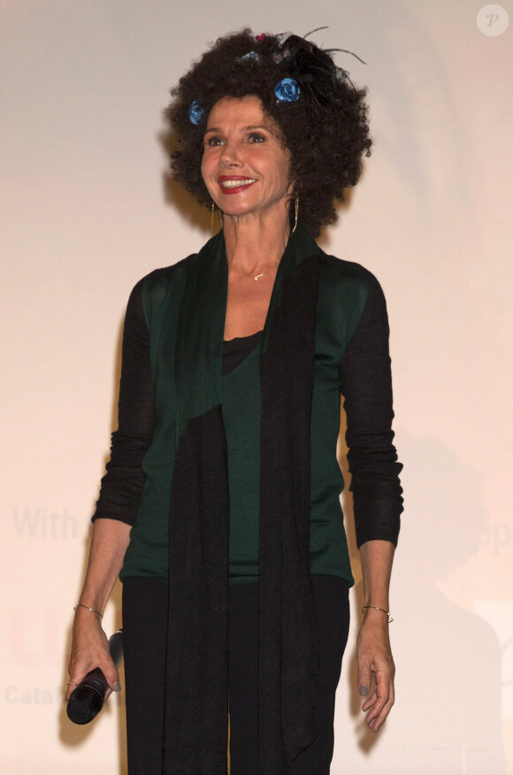 Victoria Abril au festival du film espagnol à Londres le 4 octobre 2014.