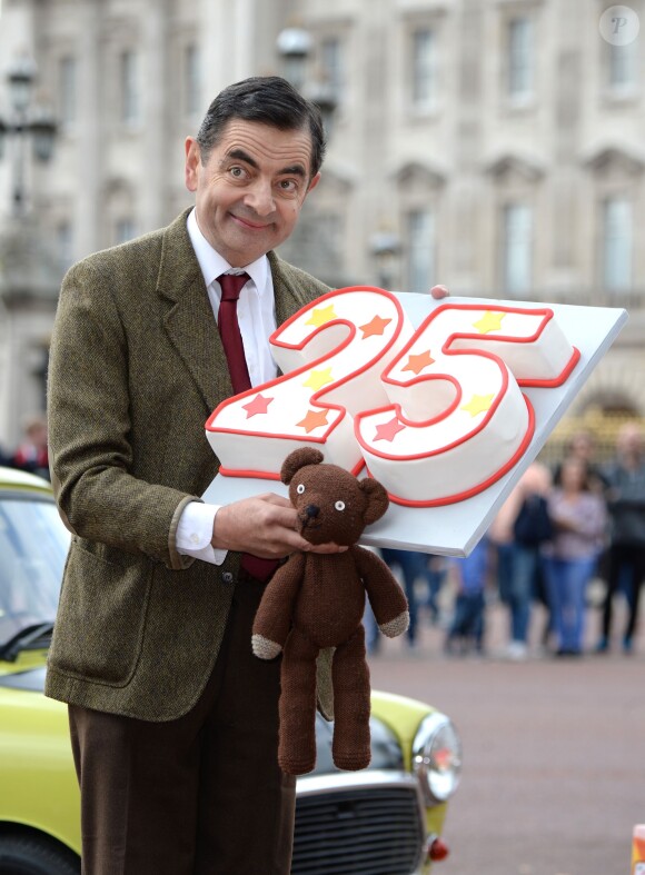 Rowan Atkinson aka Mr Bean à Londres le 4 septembre 2015.