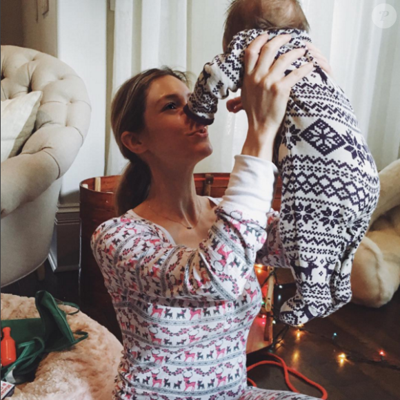 Kristin Cavallari et sa fille Saylor - Photo publiée le 25 décembre 2015