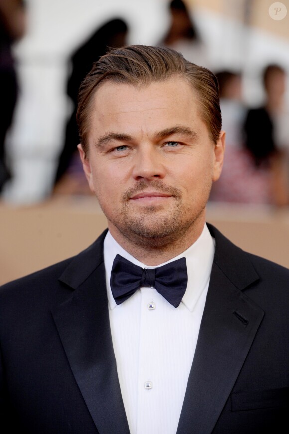 Leonardo DiCaprio lors des 22e SAG Awards à Los Angeles