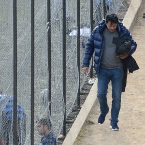 Semi Exclusif - Shakira et son fils Milan Piqué à Barcelone, le 22 janvier 2016