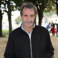  Jean Jacques Bourdin &agrave; un tournoi de petanque, Place des Invalides &agrave; Paris le 29 septembre 2013. 