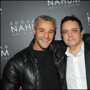 Farid Khider et Edouard nahum - Anniversaire du joaillier des stars au VIP Room à Paris en 2010.-