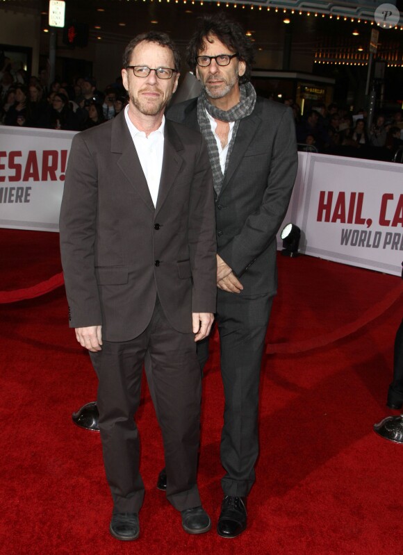 Ethan Coen, Joel Coen - Première du film "Hail, Caesar!" au Regency Village Theatre à Westwood le 1er février 2016.
