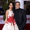 George Clooney, Amal Alamuddin - Première du film "Hail, Caesar!" au Regency Village Theatre à Westwood le 1er février 2016.