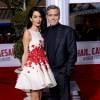 George Clooney, Amal Alamuddin - Première du film "Hail, Caesar!" au Regency Village Theatre à Westwood le 1er février 2016.