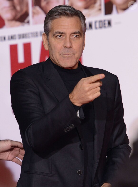 George Clooney - Première du film "Hail, Caesar!" au Regency Village Theatre à Westwood le 1er février 2016.