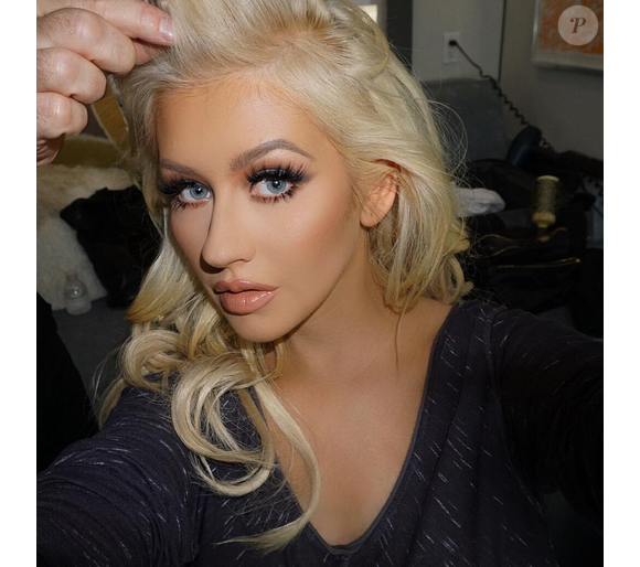 Christina Aguilera est de retour dans l'émission The Voice US. Photo publiée sur le compte Instagram de Xtina, au mois de janvier 2016.