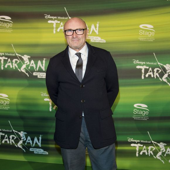 Phil Collins - Premiere de la comedie musicale "Tarzan" a Stuttgart en Allemagne le 21 novembre 2013.