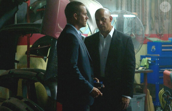Vin Diesel et Paul Walker dans Fast & Furious 7 (2015)