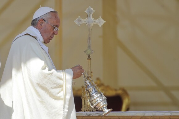 Le pape François s'est rendue à Cassano Allo Ionio en Calabre. Le 21 juin 2014