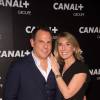 Jérôme Libeskind et Caroline Delage - Soirée des animateurs du Groupe Canal+ au Manko à Paris. Le 3 février 2016