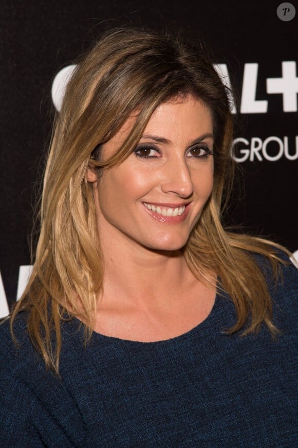 Caroline Ithurbide - Soirée des animateurs du Groupe Canal+ au Manko à Paris. Le 3 février 2016