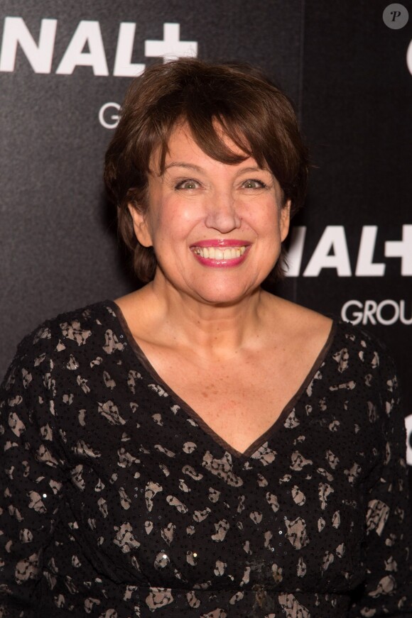 Roselyne Bachelot - Soirée des animateurs du Groupe Canal+ au Manko à Paris. Le 3 février 2016