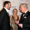 Kylie Minogue, son compagnon Joshua Sasse et le prince Charles - Gala du  Prince's Trust Invest in Futures à Londres le 4 février 2016.