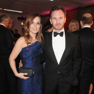 Geri Halliwell et son mari Christian Horner - Gala du Prince's Trust Invest in Futures à Londres le 4 février 2016.