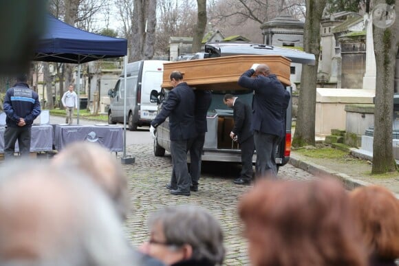 Obsèques de Jacques Rivette au cimetière de Montmartre à Paris, le 5 février 2016.05/02/2016 - Paris