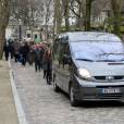Obsèques de Jacques Rivette au cimetière de Montmartre à Paris, le 5 février 2016.05/02/2016 - Paris
