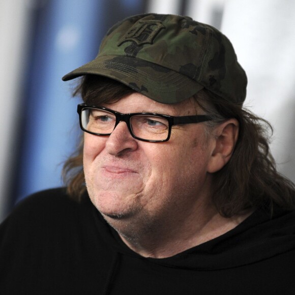 Michael Moore - Première du film "Joy" au théatre Ziegfeld à New York le 13 décembre 2015.