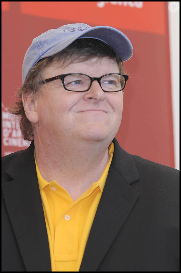 Michael Moore à Venise en 2009.