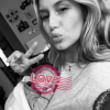Aurélie Van Daelen : premier selfie avec son petit Pharell