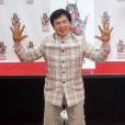 Jackie Chan - Jackie Chan immortalise ses empreintes a Hollywood le 6 juin 2013.