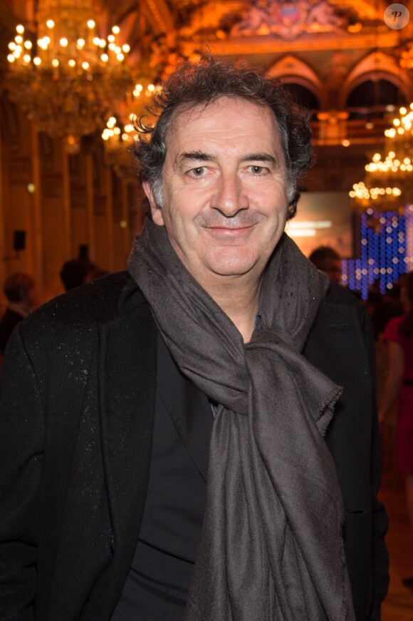 François Morel lors de la 21e cérémonie des Lauriers de la radio et de la télévision à l'Hôtel de Ville de Paris le 8 février 2016