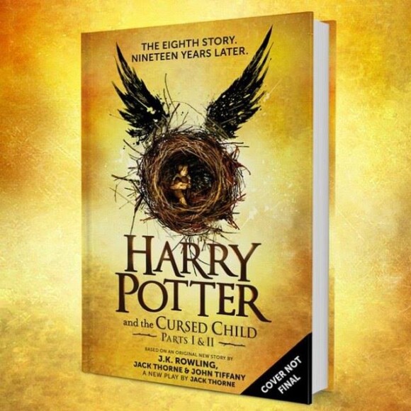 Couverture non définitive de Harry Potter & the Cursed Child