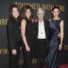 Katie Holmes aux côtés de sa mère Kathleen Stothers-Holmes, et de ses soeurs Tamera Holmes et Holly Ann Holmes - Avant-première de "Touched With Fire" à Walter Reade à New York. Le 10 février 2016