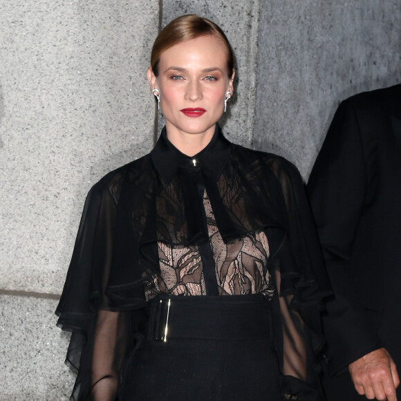 Diane Kruger à la soirée ‘Fashion Group International's Night Of Stars' à Cipriani Wall Street à New York, le 22 octobre 2015