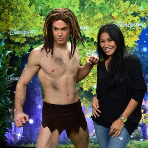 Anggun, au spectacle La Forêt De l'Enchantement, à Disneyland Paris, le 12 février 2016, à Marne-la-Vallée. © Gian Gorassini