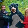 Bruce Toussaint et Laurence Ferrari, au spectacle La Forêt De l'Enchantement, à Disneyland Paris, le 12 février 2016, à Marne-la-Vallée. © Gian Gorassini