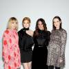 Zoe Kazan, Katherine McNamara, Jill Stuart, Jena Malone - Défilé Jill Stuart lors de la New York Fashion Week le 13 février 2016