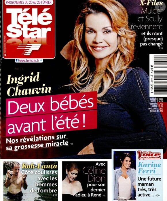 Magazine Télé Star en kiosques le 15 février 2016.
