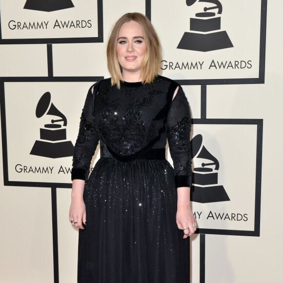 Adele attends The 58th GRAMMY Awards at Staples Center on February 15, 2016 in Los Angeles, CA, USA. Photo by Lionel Hahn/ABACAPRESS.COM16/02/2016 - Los Angeles