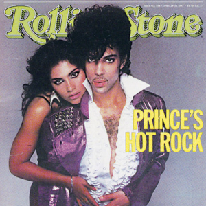 Prince et Vanity en couverture du "Rolling Stone" américain, le 28 avril 1983.