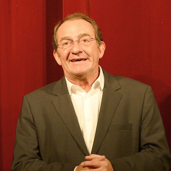 Jean-Pierre Pernaut lors du filage de la pièce "Piège à Matignon" au Théâtre des Variétés à Paris, le 7 mars 2015.