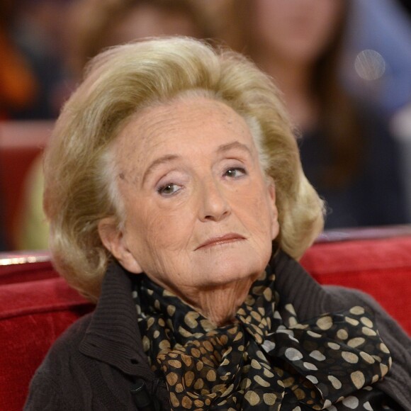 Bernadette Chirac - Enregistrement de l'émission "Vivement Dimanche" à Paris le 28 octobre 2015 © Coadic Guirec / Bestimage